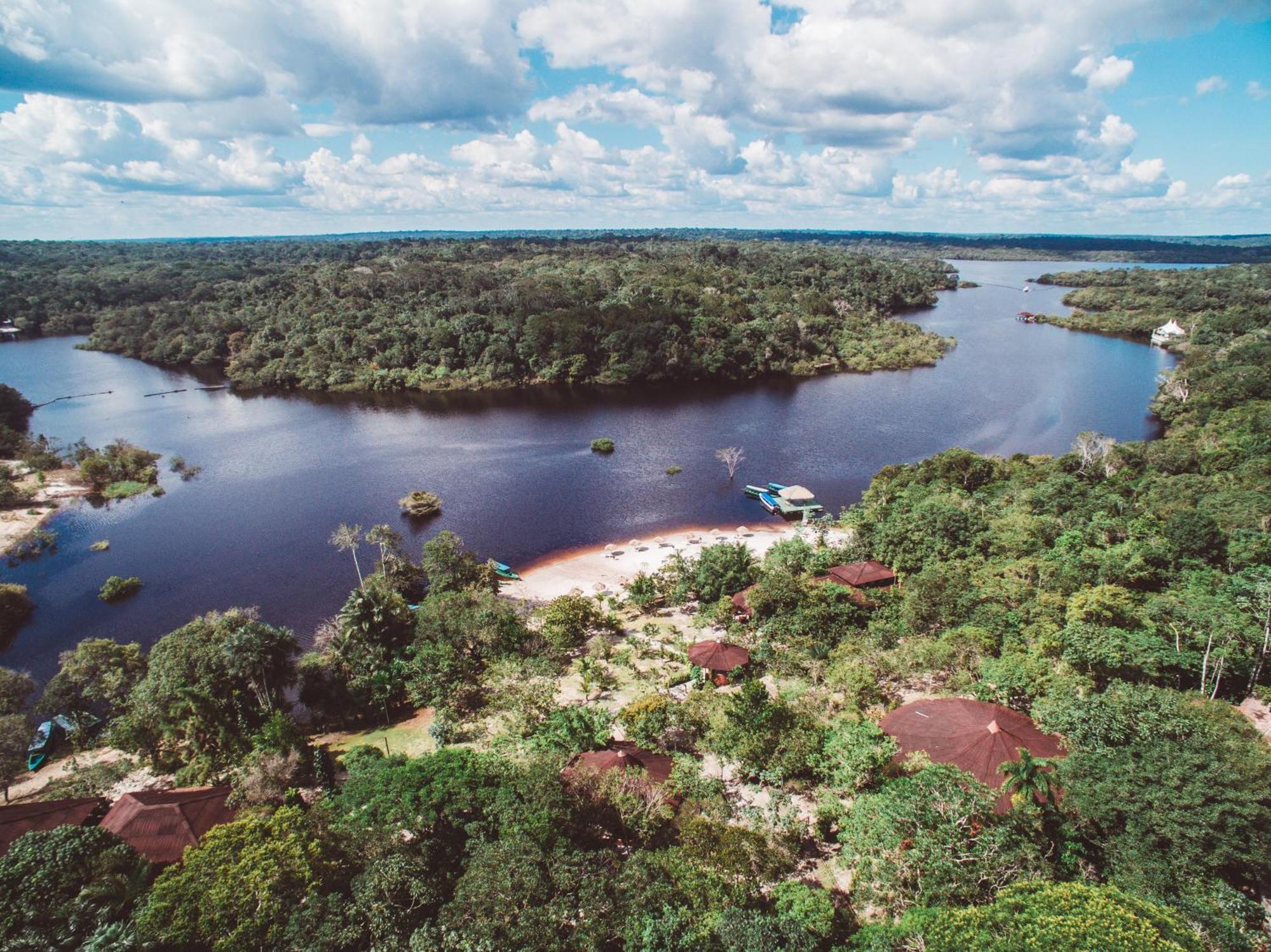 Amazon Ecopark Jungle Lodge ماناوس المظهر الخارجي الصورة