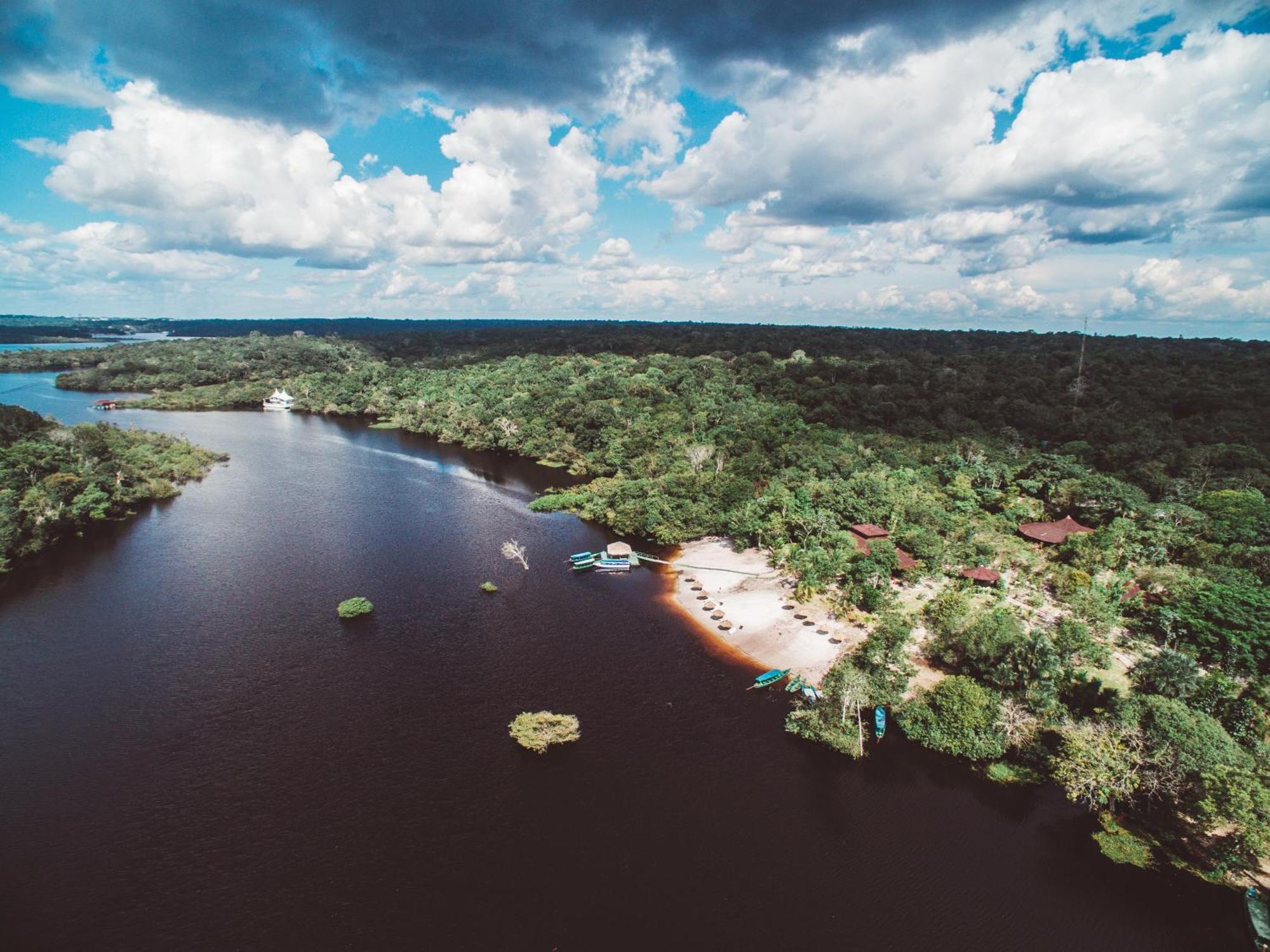 Amazon Ecopark Jungle Lodge ماناوس المظهر الخارجي الصورة