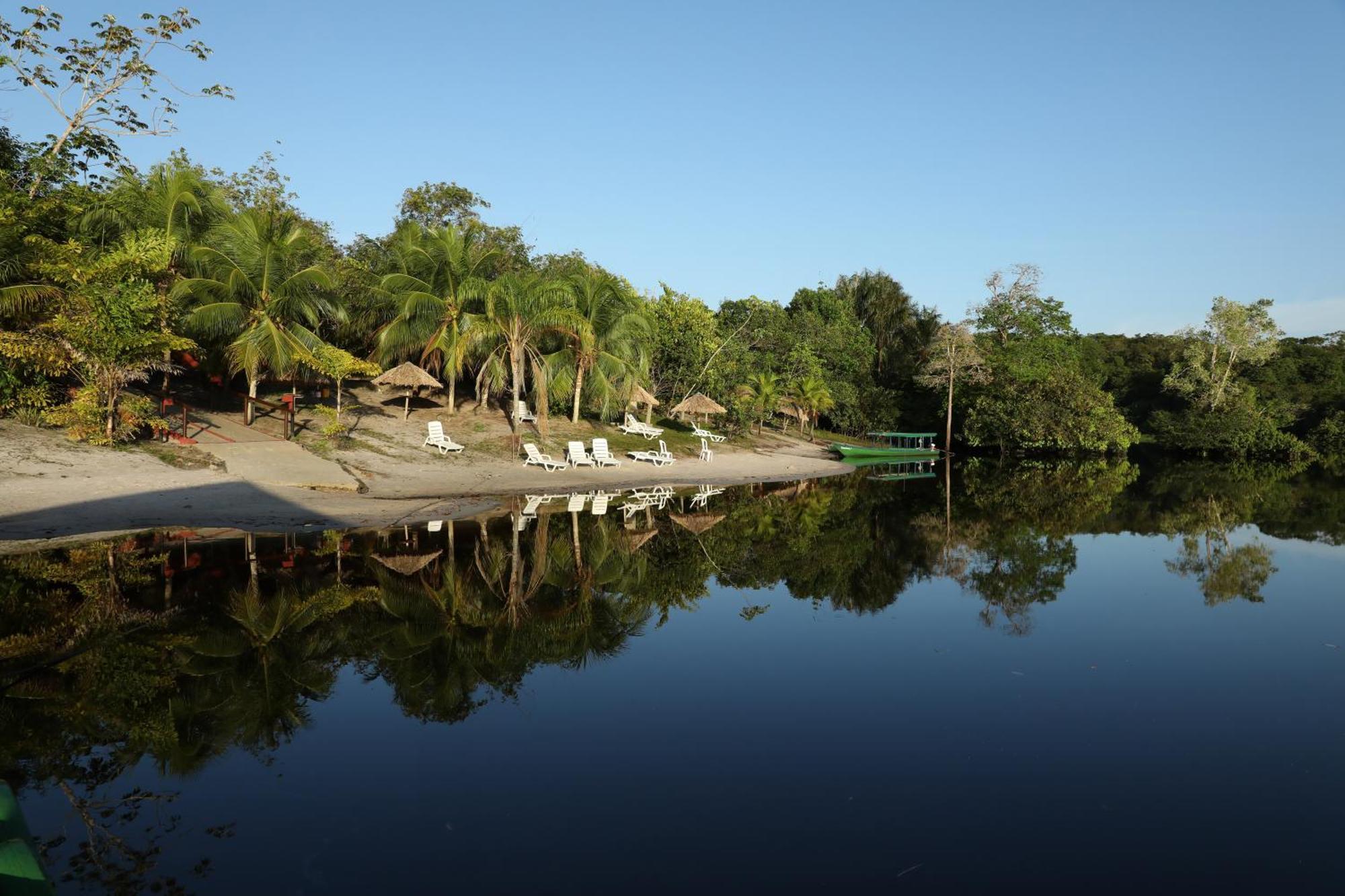Amazon Ecopark Jungle Lodge ماناوس المظهر الخارجي الصورة